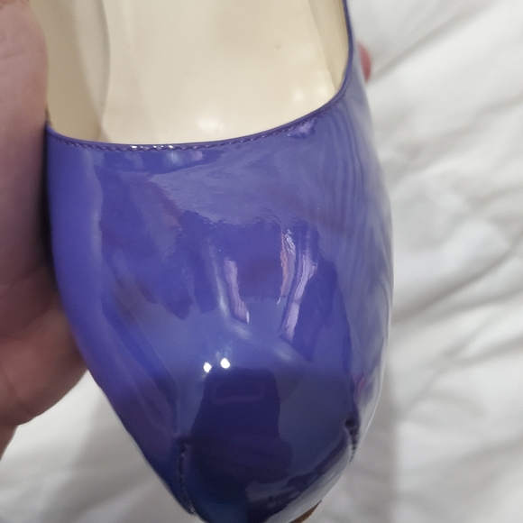 Brian Atwood Purple Pump Heels Size 5 - Picture 3 of 9